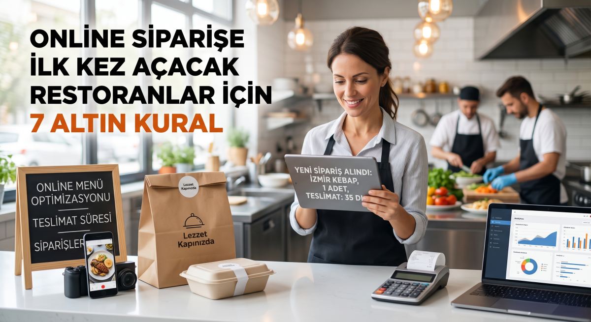 Online Siparişi İlk Kez Açan Restoranlar İçin 7 Altın Kural